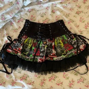 Hell bunny horror skirt